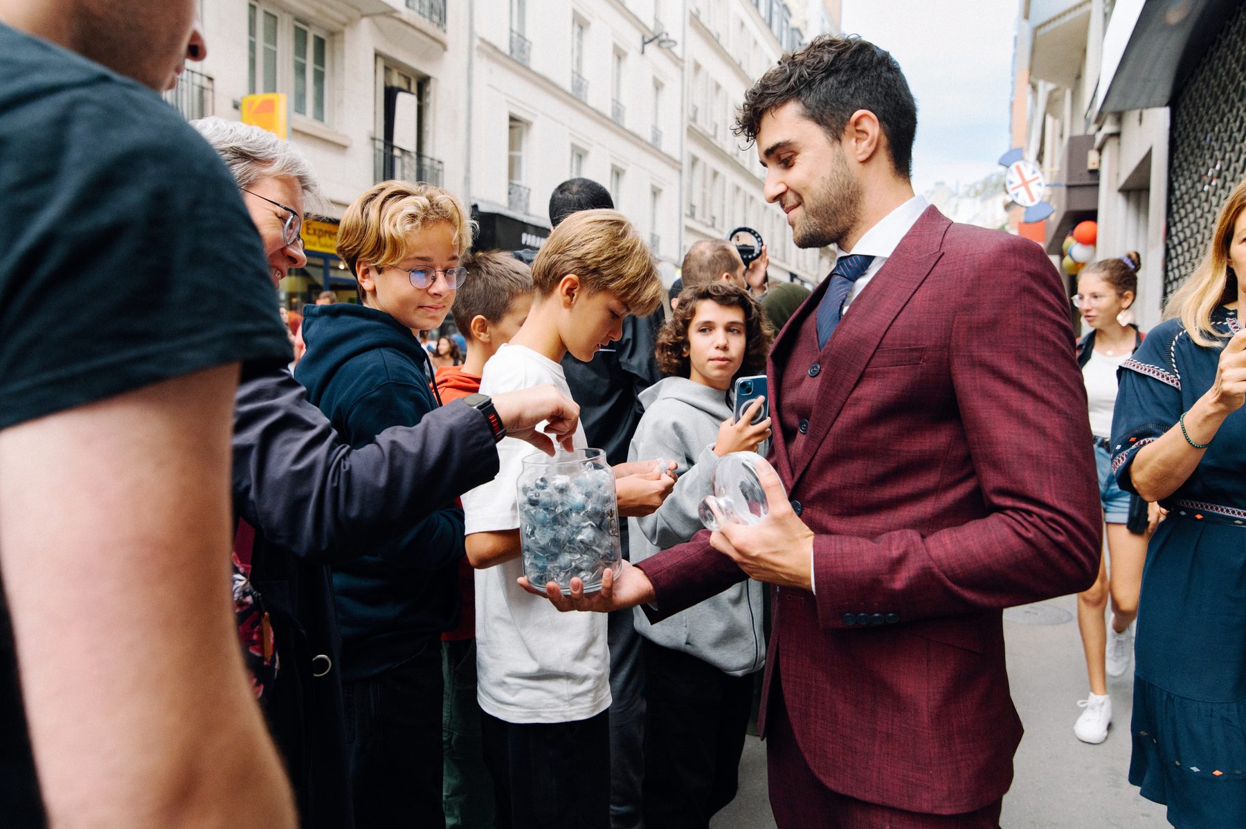Animation de rue lors d'un lancement de marque — BGA PHOTO EVENT